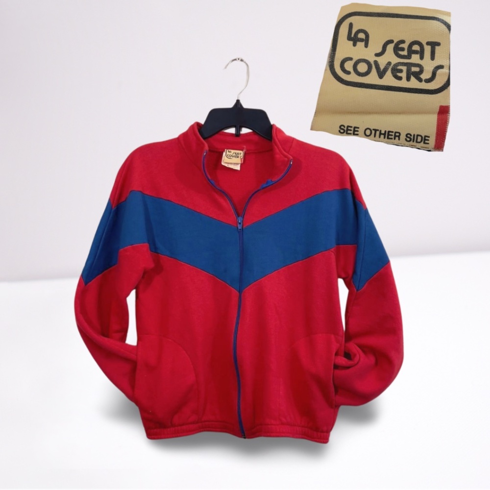 LA Seat covers 70s/80s Vintage track jacket